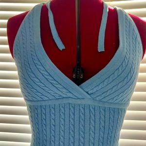 Tommy Hilfiger Light sweater halter top, size extra small